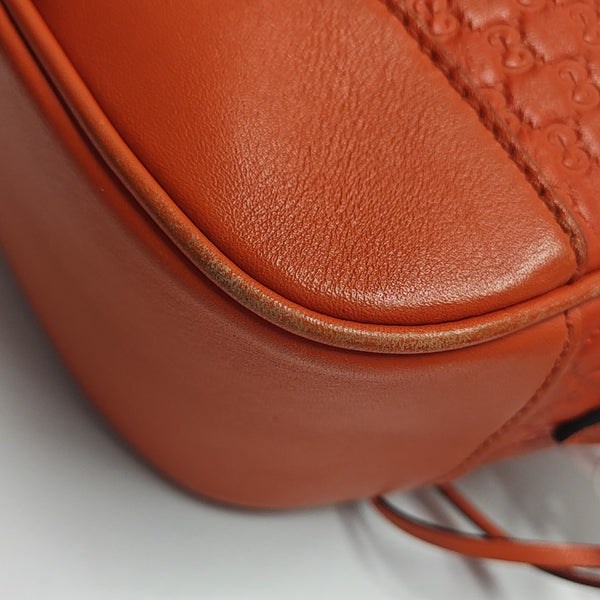 Bree Monogram Calfskin Orange