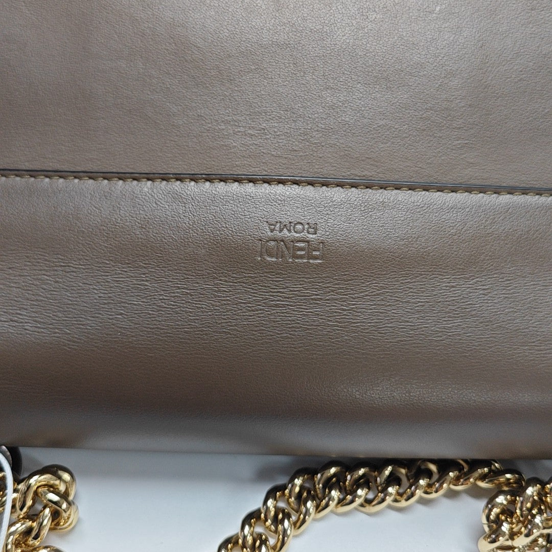 Kan I F Mini Calfskin Brown