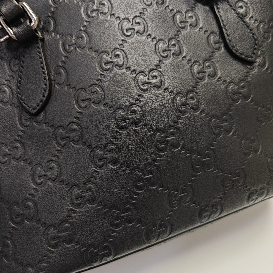 Dome Calfskin Black