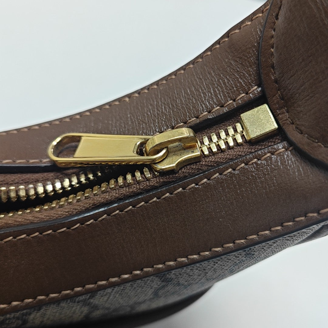 Retro Monogram Coated Canvas Brown
