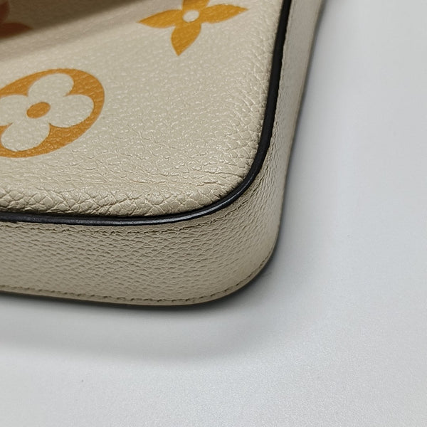 FÉLICIE Monogram Calfskin Yellow