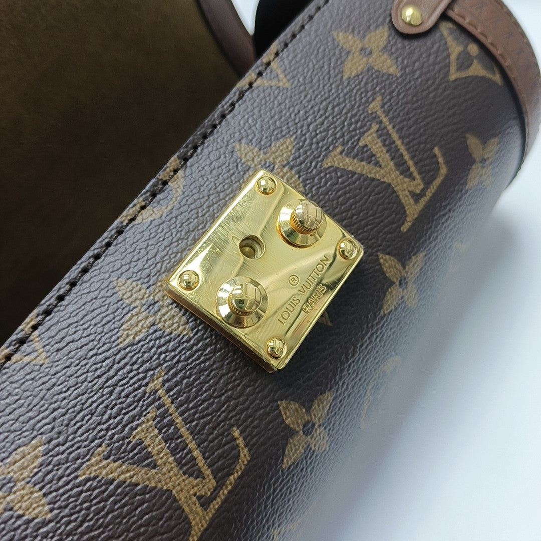 PAPILLON 19 Monogram Coated Canvas Brown