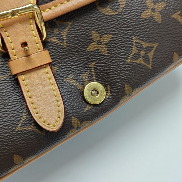 DIANE Monogram Coated Canvas Brown