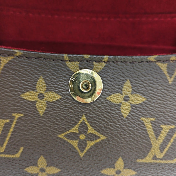 SONATINE Monogram Coated Canvas Brown