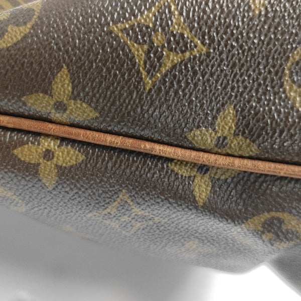 PALERMO PM Monogram Coated Canvas Brown