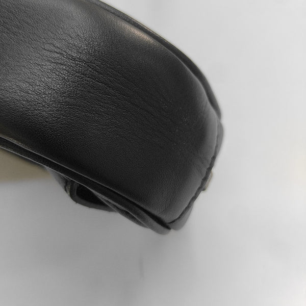 GG Marmont Super Mini Quilted Calfskin Black
