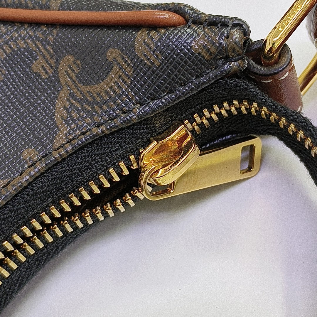 AVA Small Coated Canvas Brown