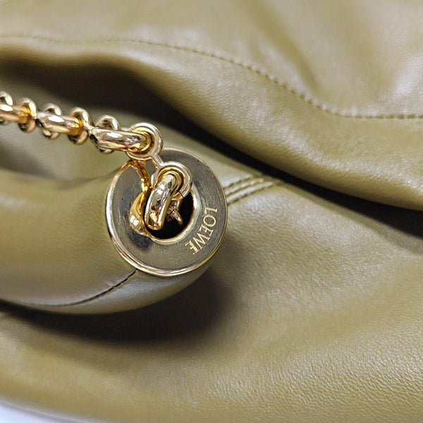 Authenticated pre-owned  Squeeze Small Lambskin Green - Shoulder Bag at Looply