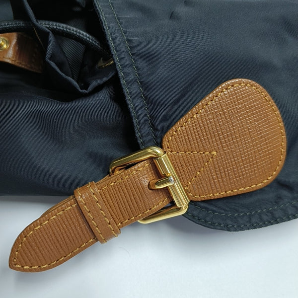 The Rucksack Large Nylon Black