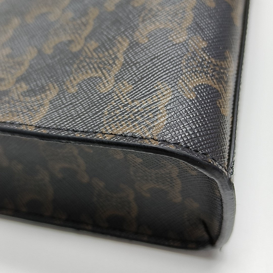 CABAS CELINE Mini Coated Canvas Brown