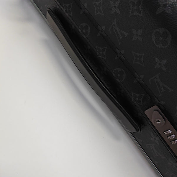 HORIZON 55 Monogram Coated Canvas Gray
