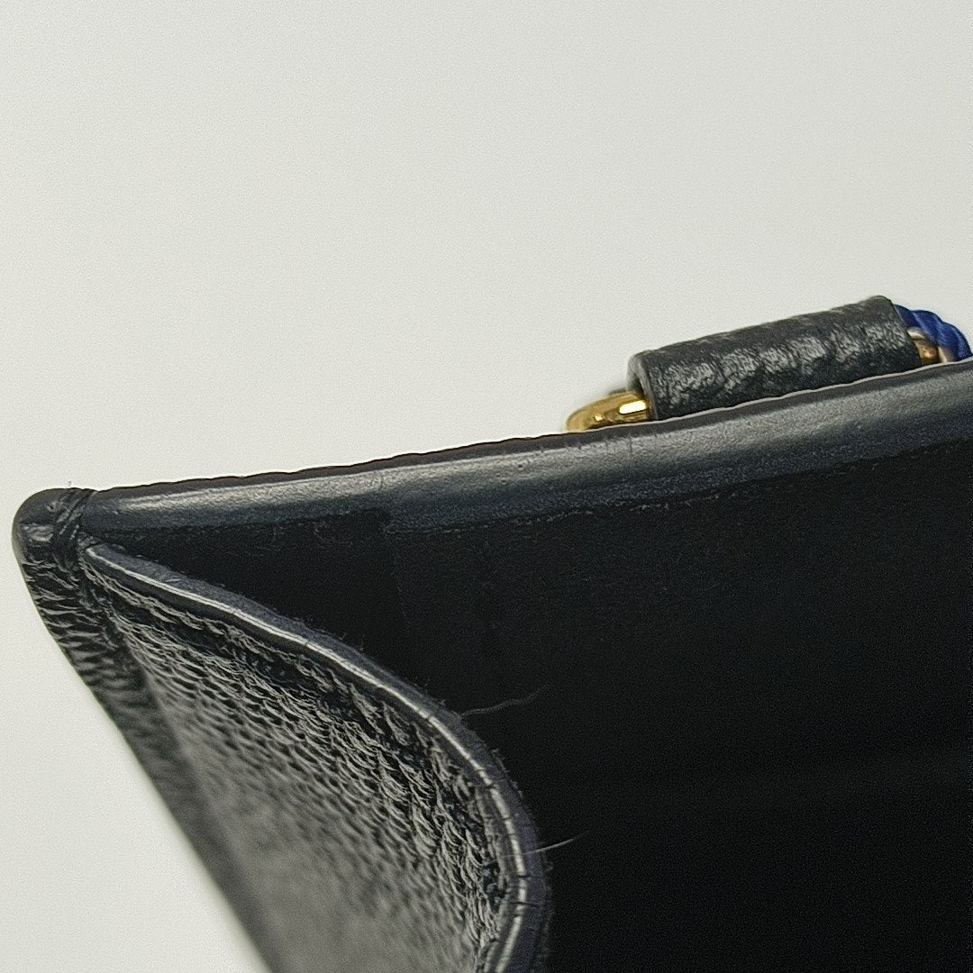 SAC PLAT Mini Monogram Calfskin Black