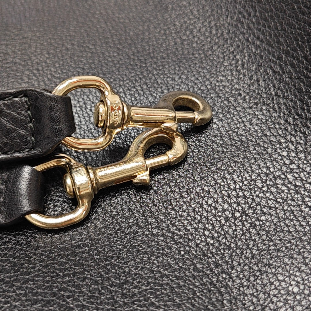 Bamboo 1947 Medium Calfskin Black