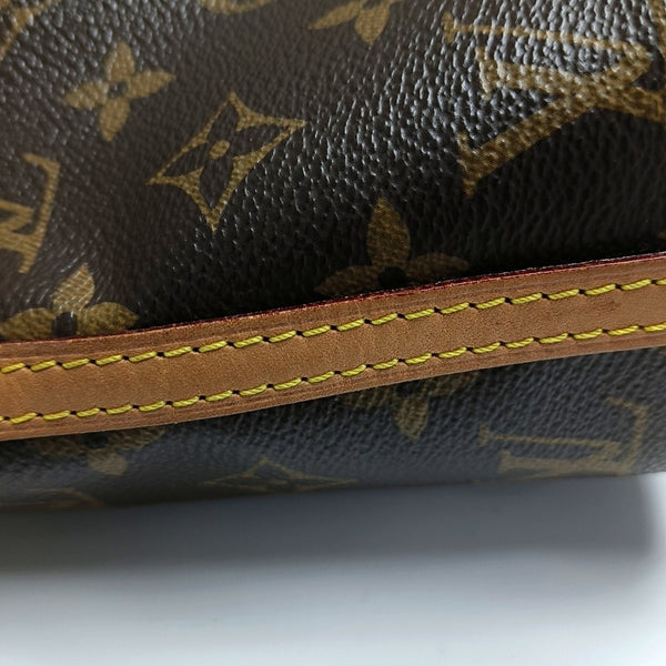 NÉONOÉ Nano Monogram Coated Canvas Brown