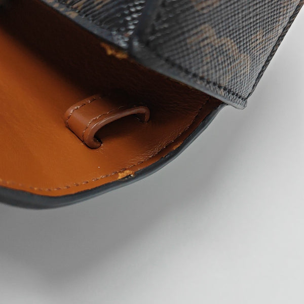 TRIOMPHE Mini Coated Canvas Black