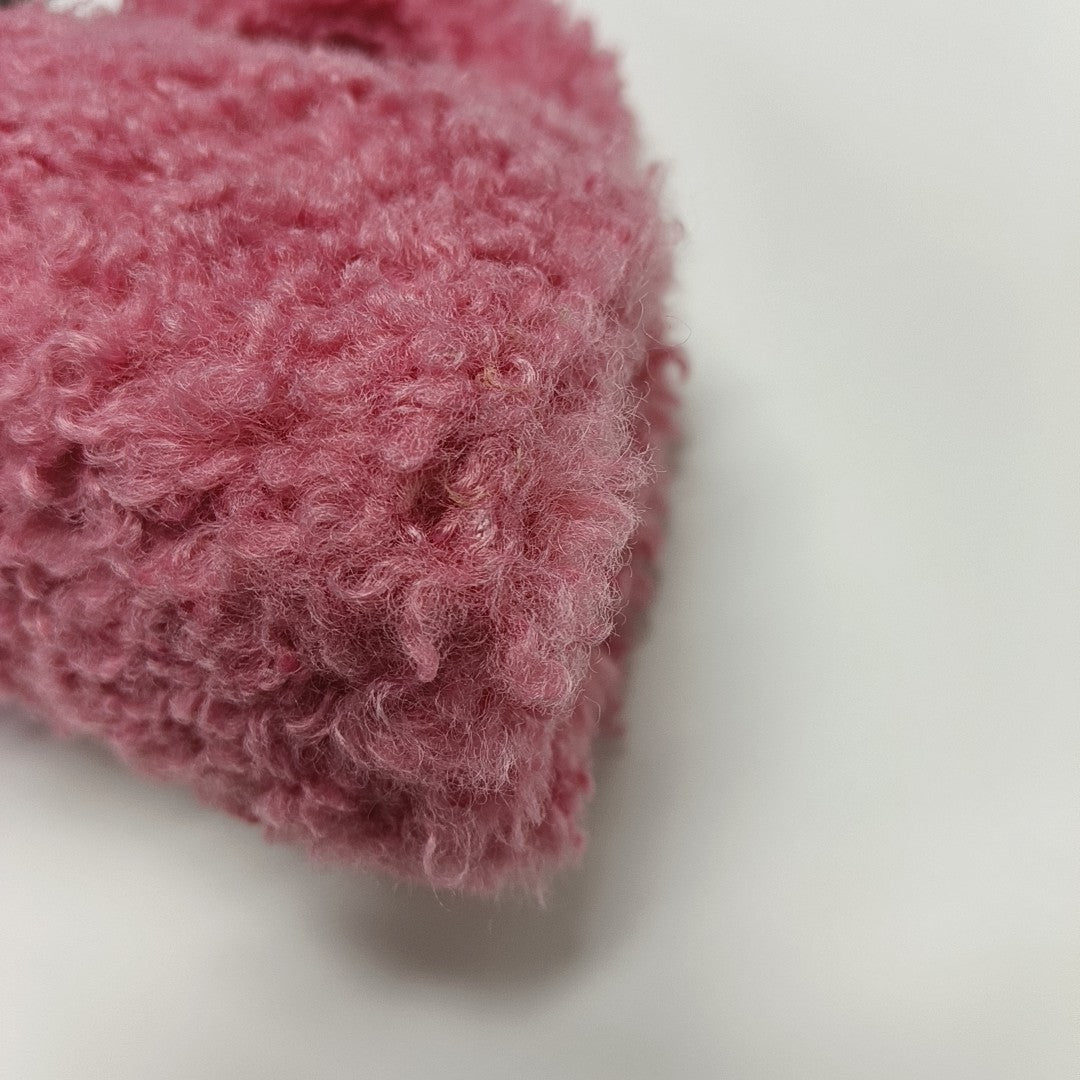 Hourglass Mini Sheepskin Pink