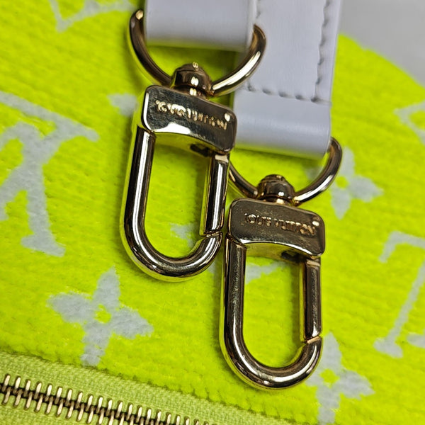 LOOP Monogram Fabric Green