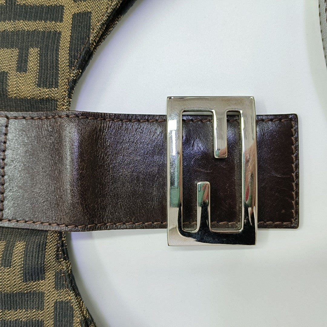 Vintage Canvas Bag Fabric Brown