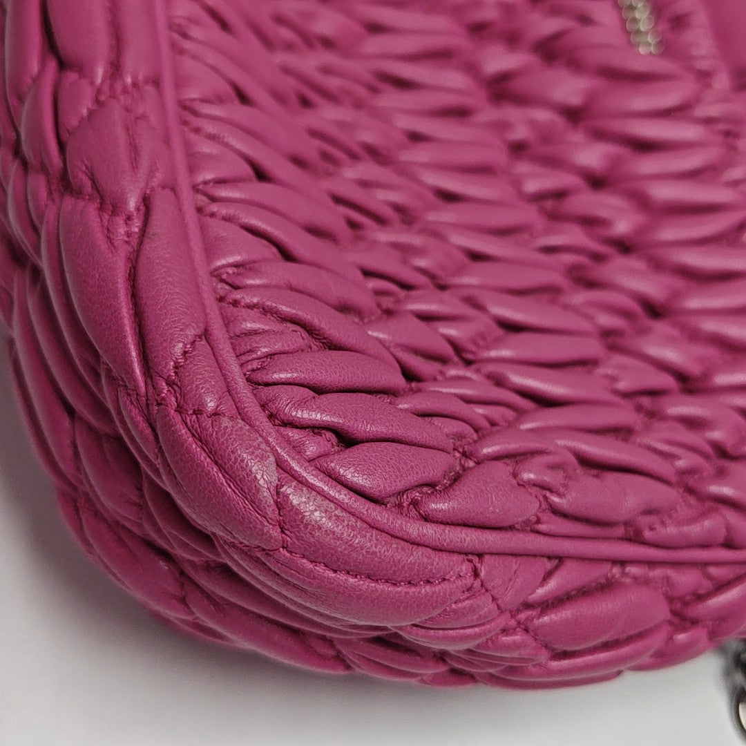 Matelassé Quilted Lambskin Pink