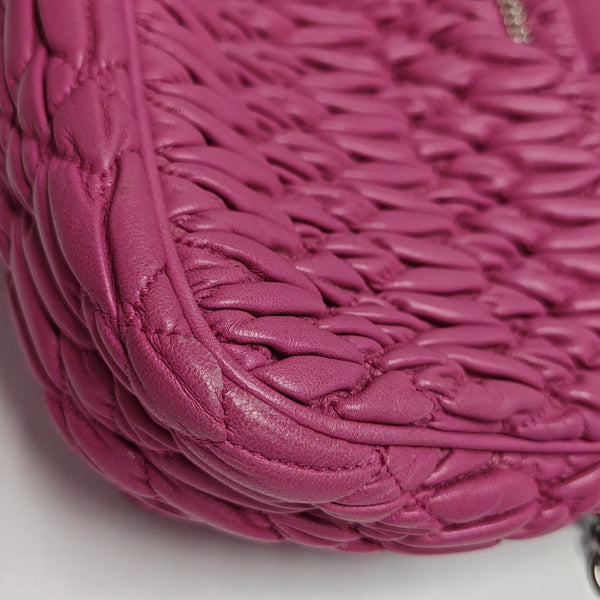 Matelassé Quilted Lambskin Pink