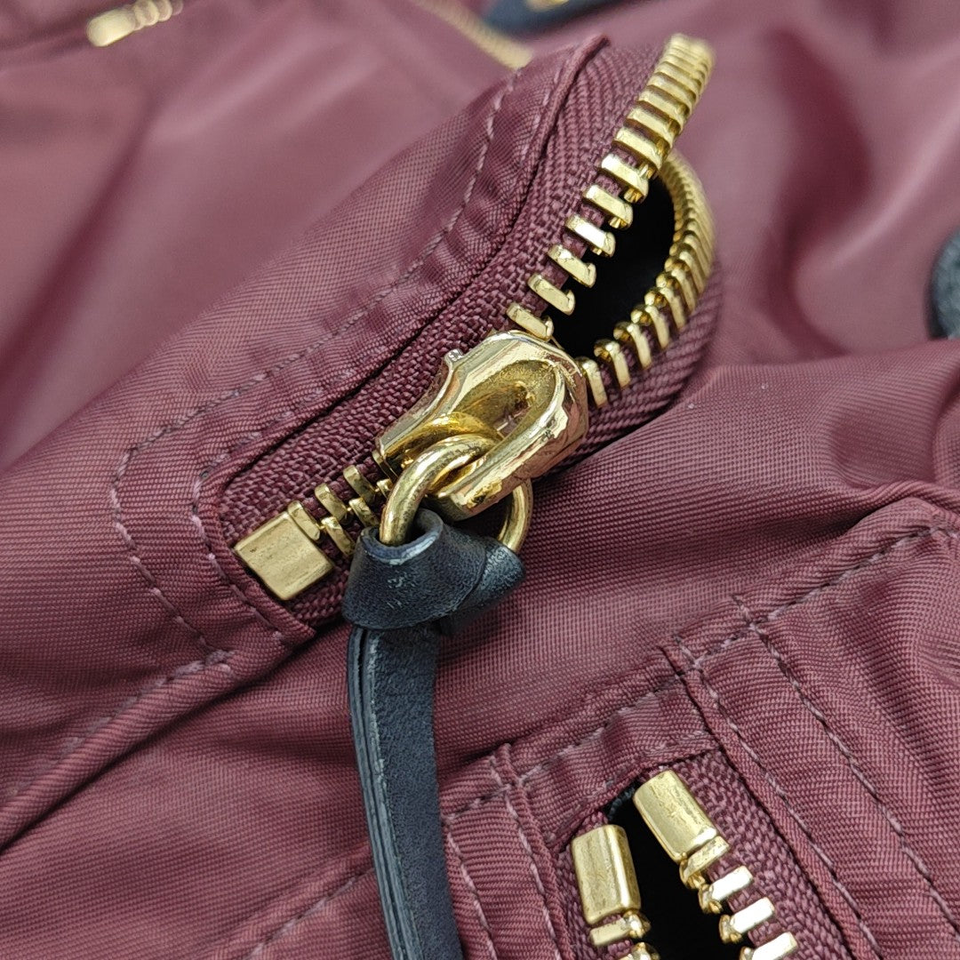 The Rucksack Medium Nylon Red