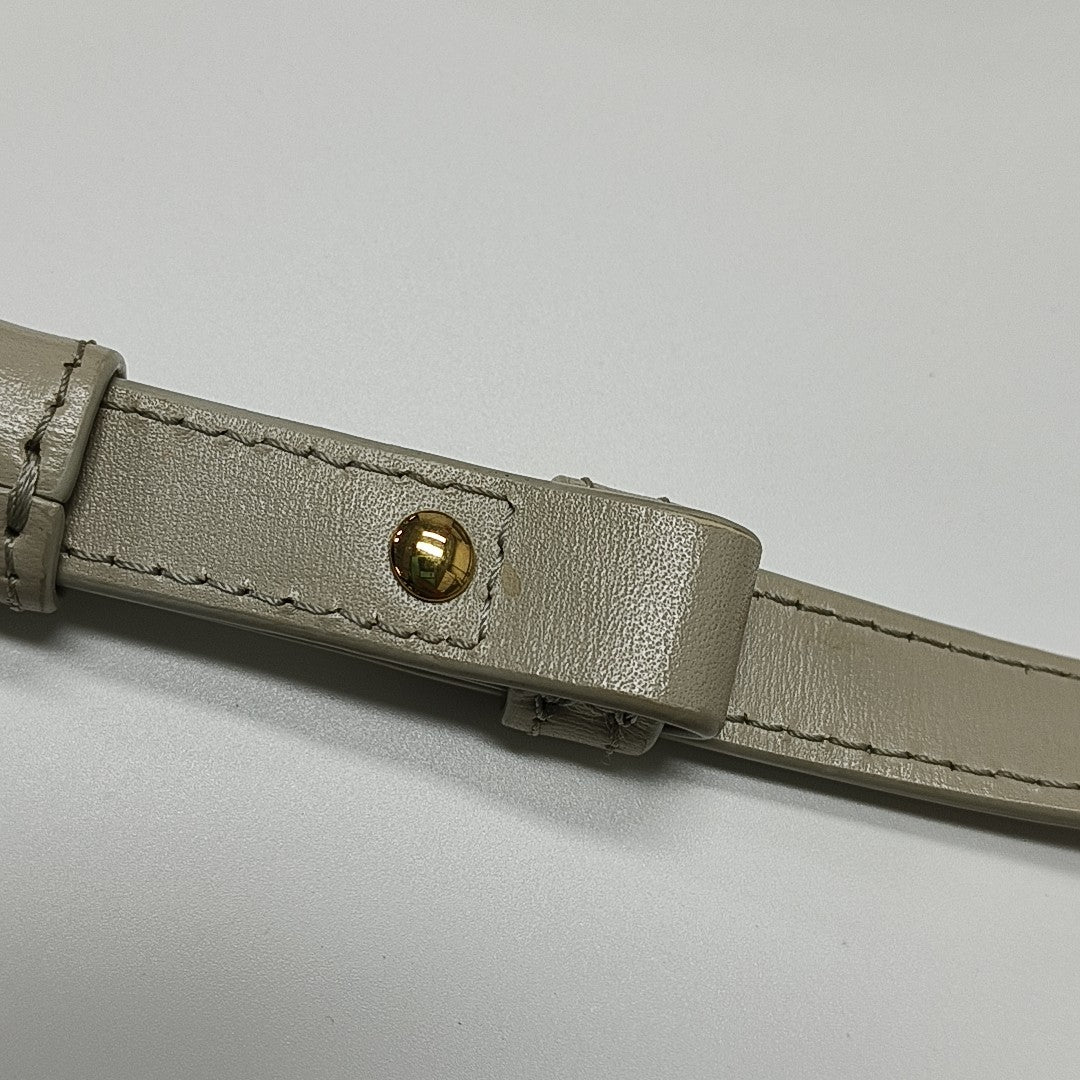 TRIOMPHE Mini Calfskin Beige