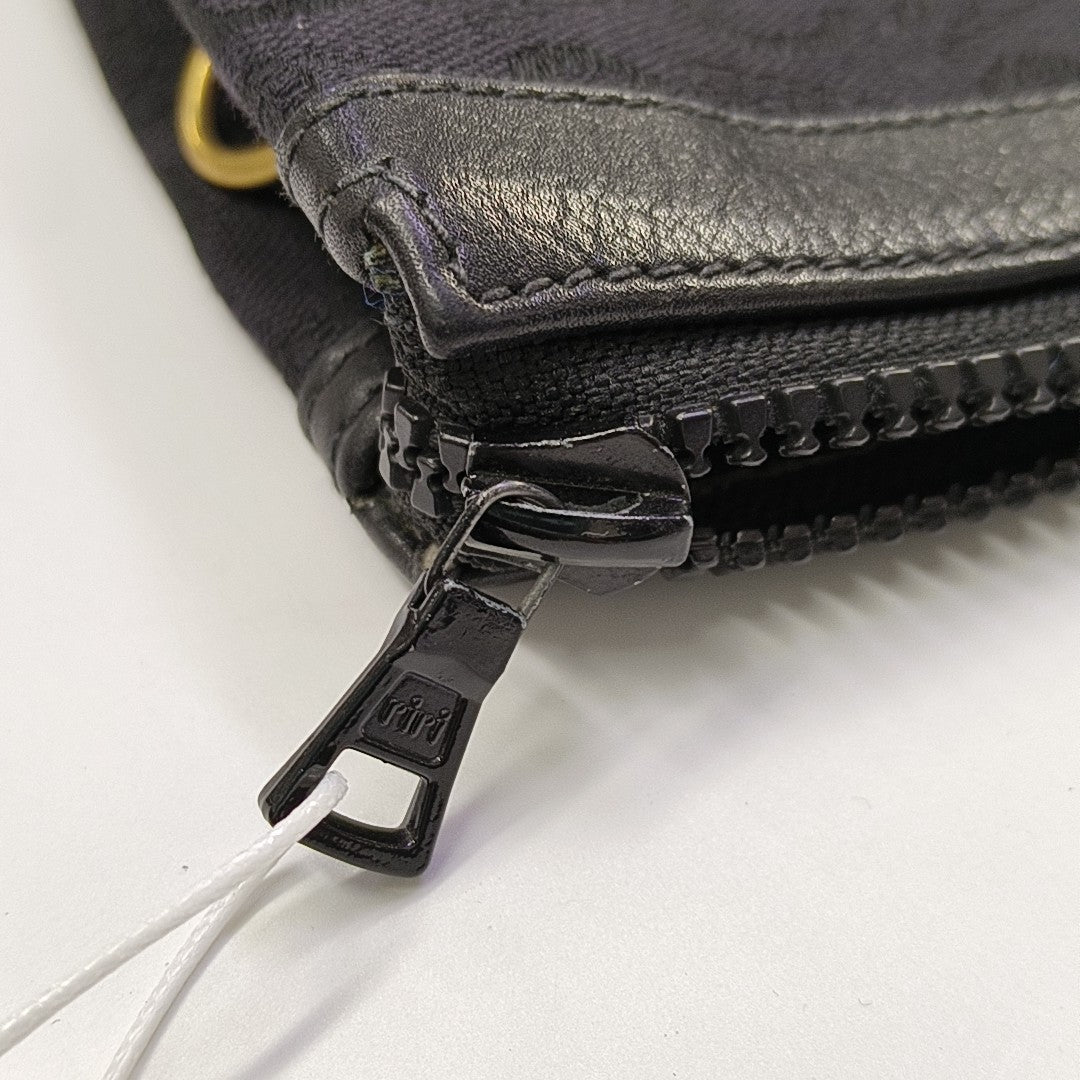 Canvas Clutch Black