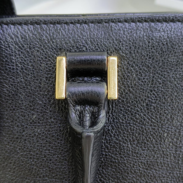 MONOGRAM CABAS Calfskin Black