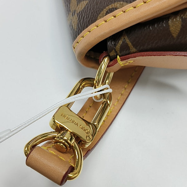 DIANE Monogram Coated Canvas Brown