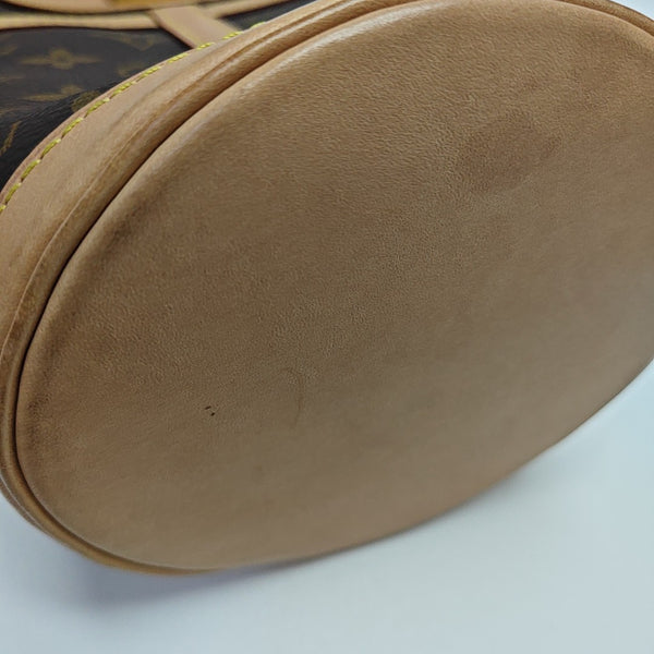 DUFFLE Monogram Coated Canvas Brown