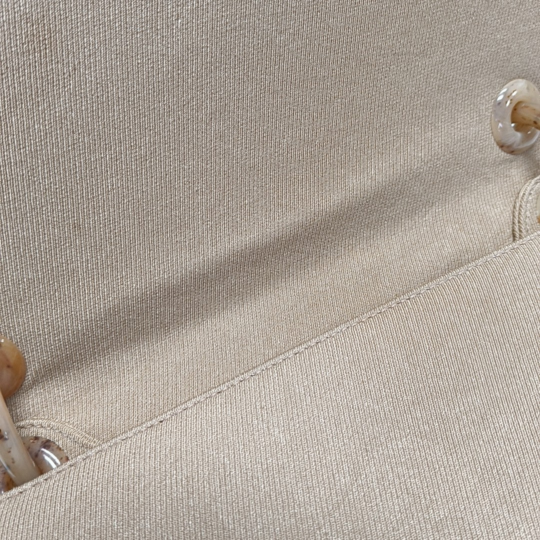 Canvas Shoulder Bag Beige