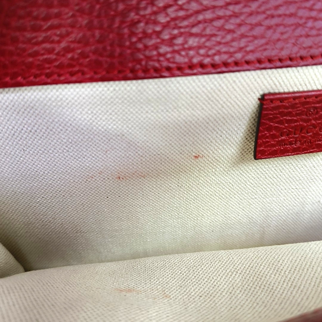 Dionysus Medium Calfskin Red