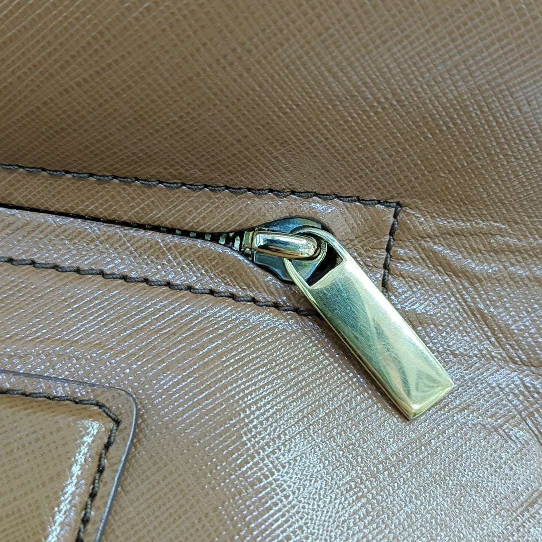 Darina Calfskin Brown