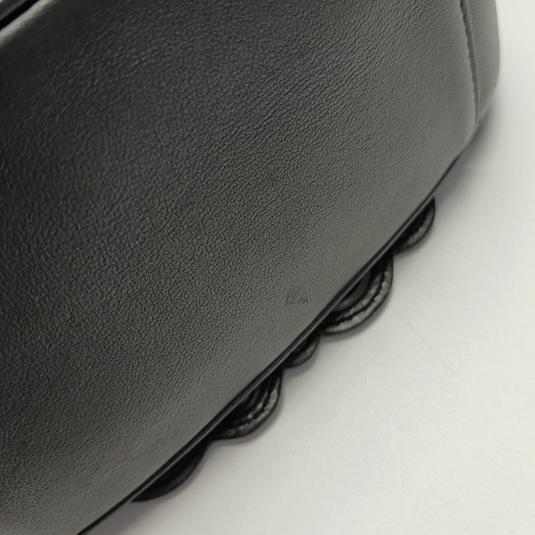 Lambskin Shoulder Bag Gray