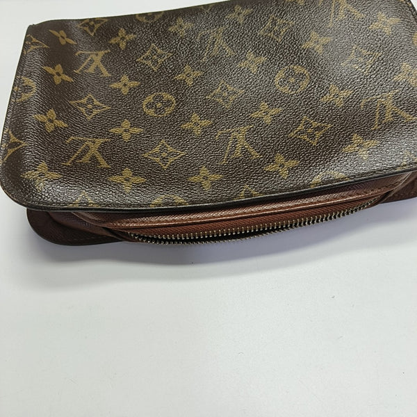 SAC BANDOULIERE Monogram Coated Canvas Brown