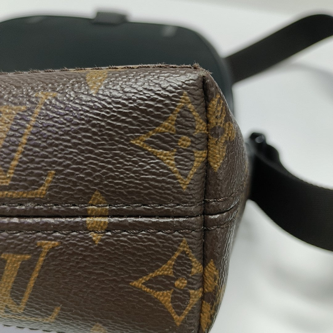 MAGNETIC Monogram Coated Canvas Brown