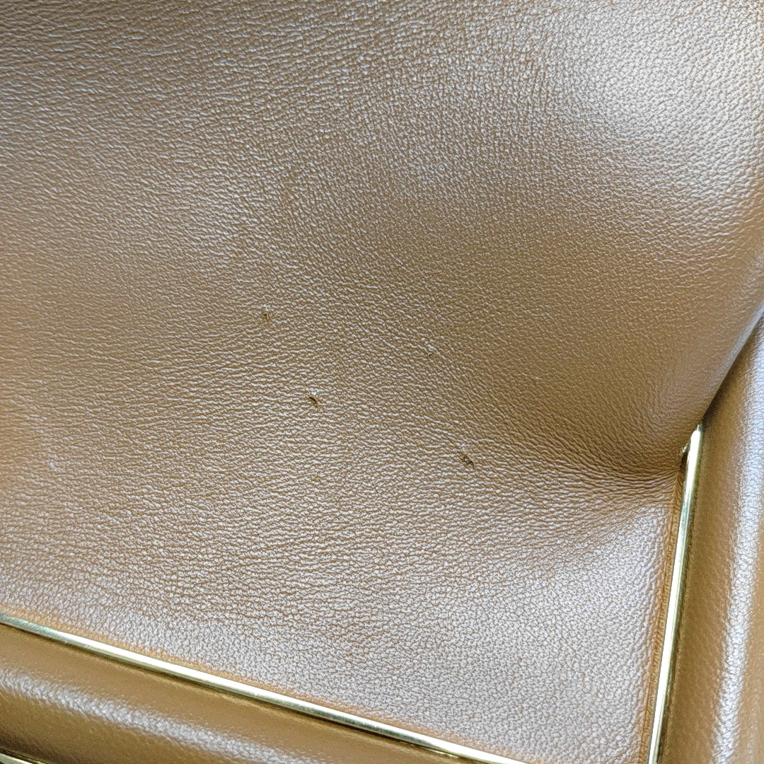 Authenticated pre-owned  First Small Lambskin Brown - Clutch at Looply