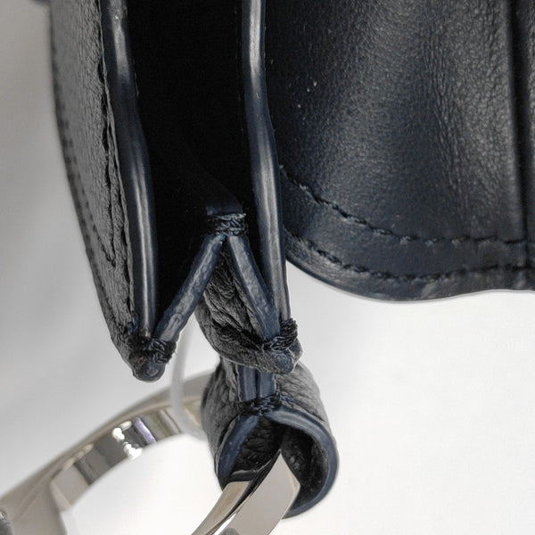Saddle Mini Calfskin Blue