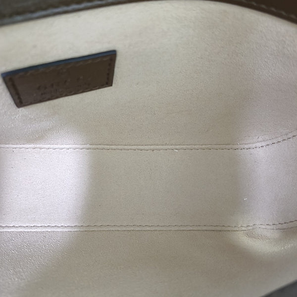 Horsebit 1955 Medium Monogram Coated Canvas Black
