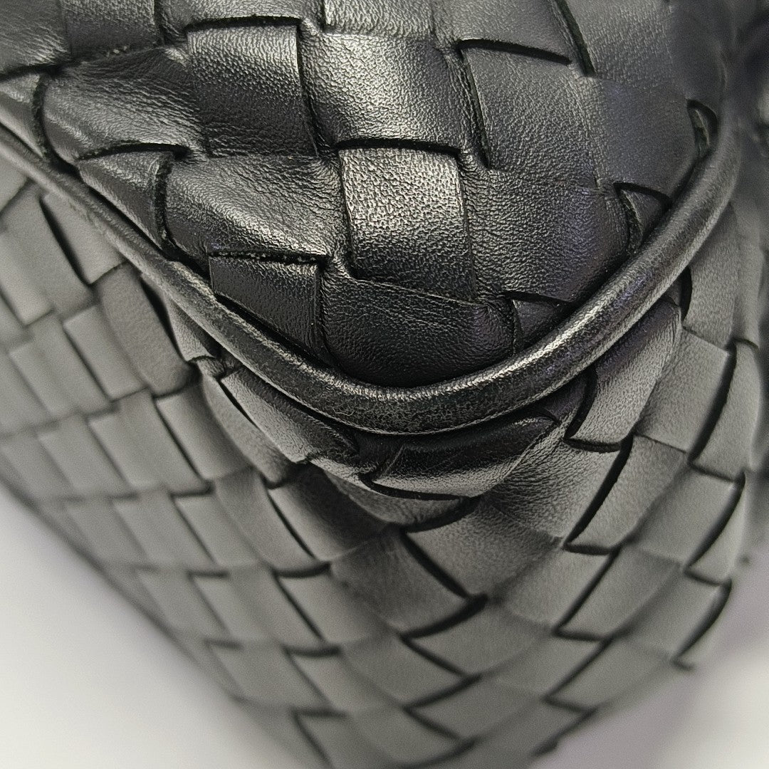 Calfskin Shoulder Bag Black