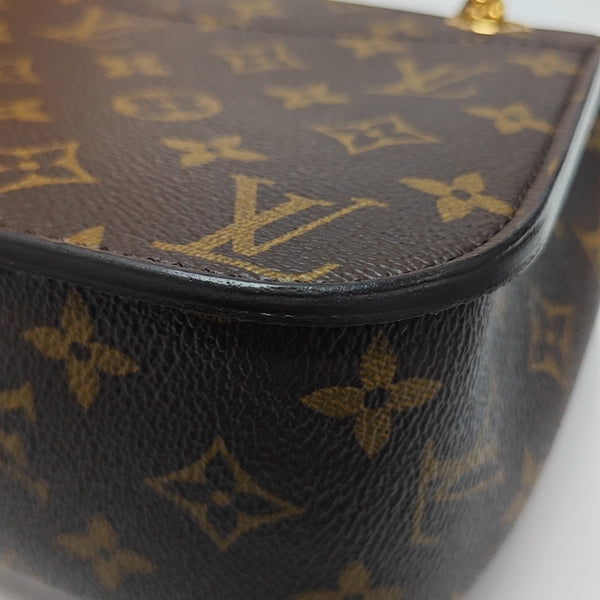 PASSY Monogram Coated Canvas Brown
