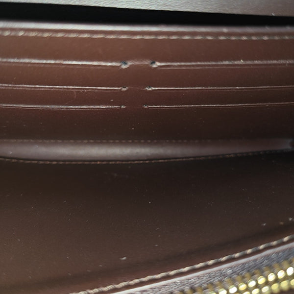 SARAH Patent Leather Red Wallet