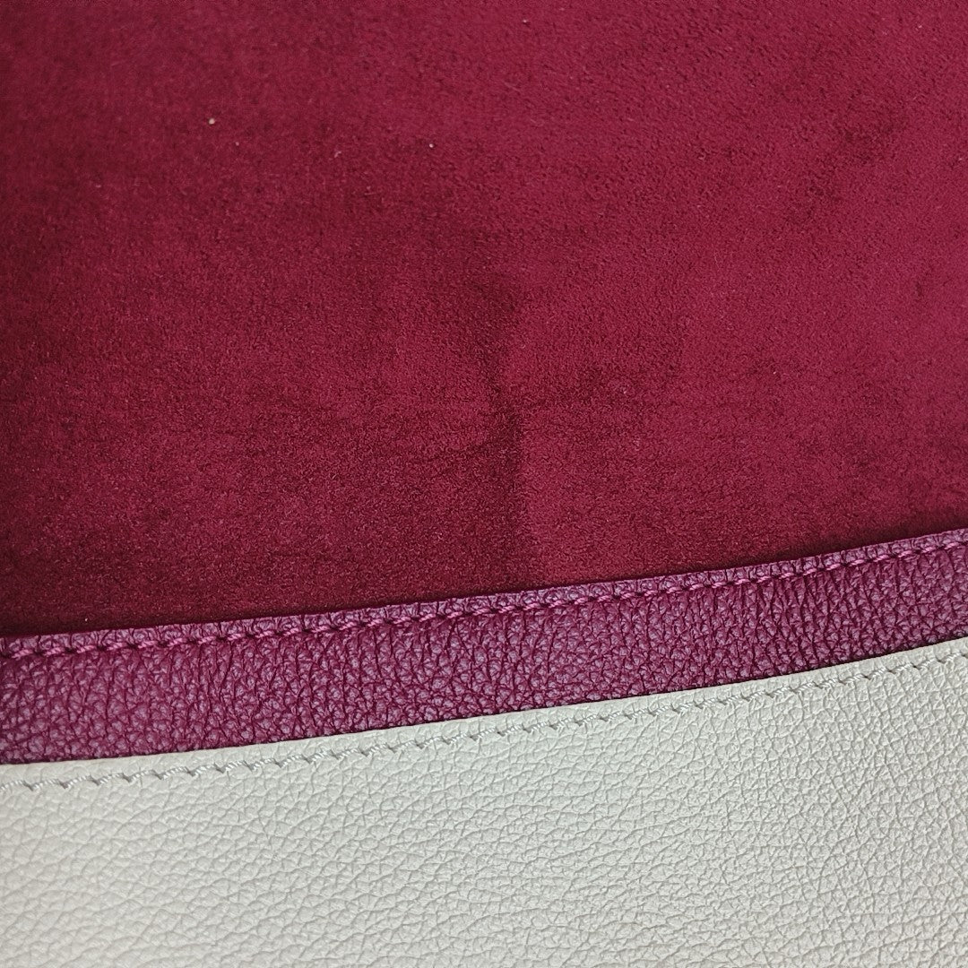 LOCKME BB Calfskin Red