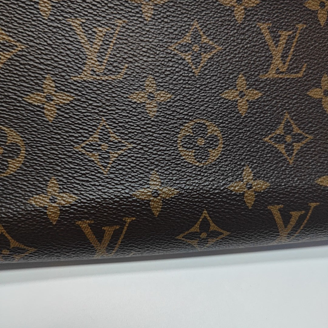 FÉLICIE Monogram Coated Canvas Brown