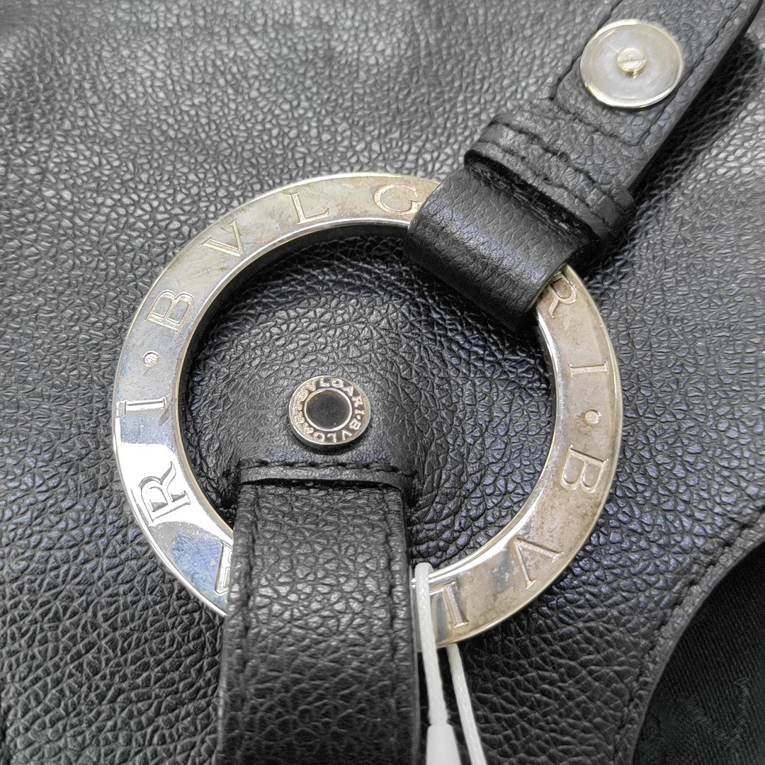 Canvas Top Handle Bag Black
