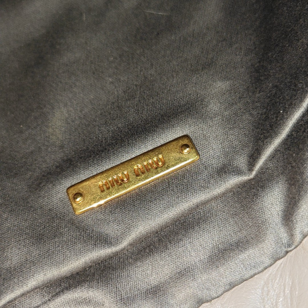 Lambskin Clutch Gray