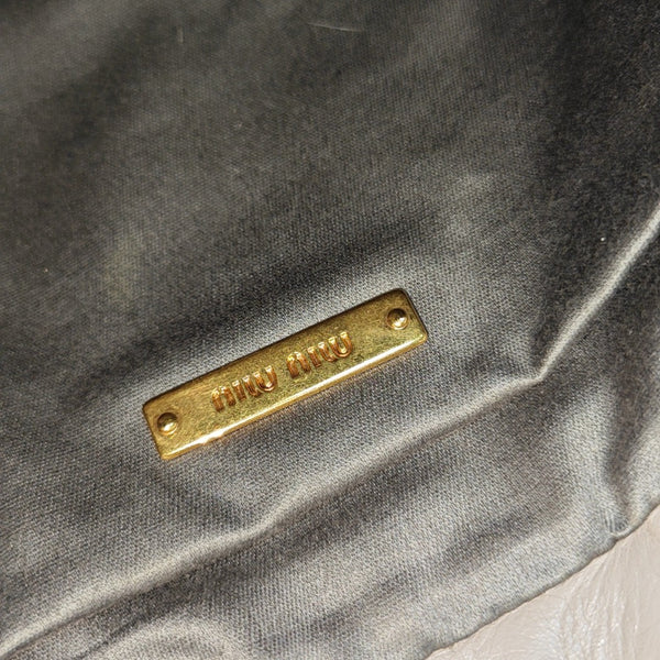 Lambskin Clutch Gray
