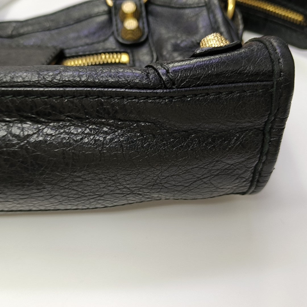 Classic City Mini Lambskin Black