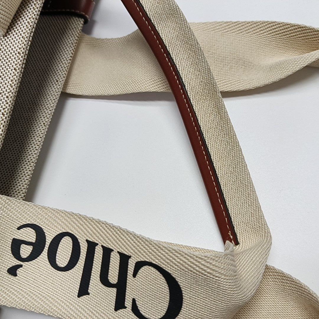 Woody Medium Canvas Beige