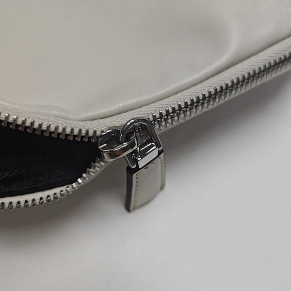 Triangle Calfskin White